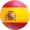 Spanish Flag Icon 3D